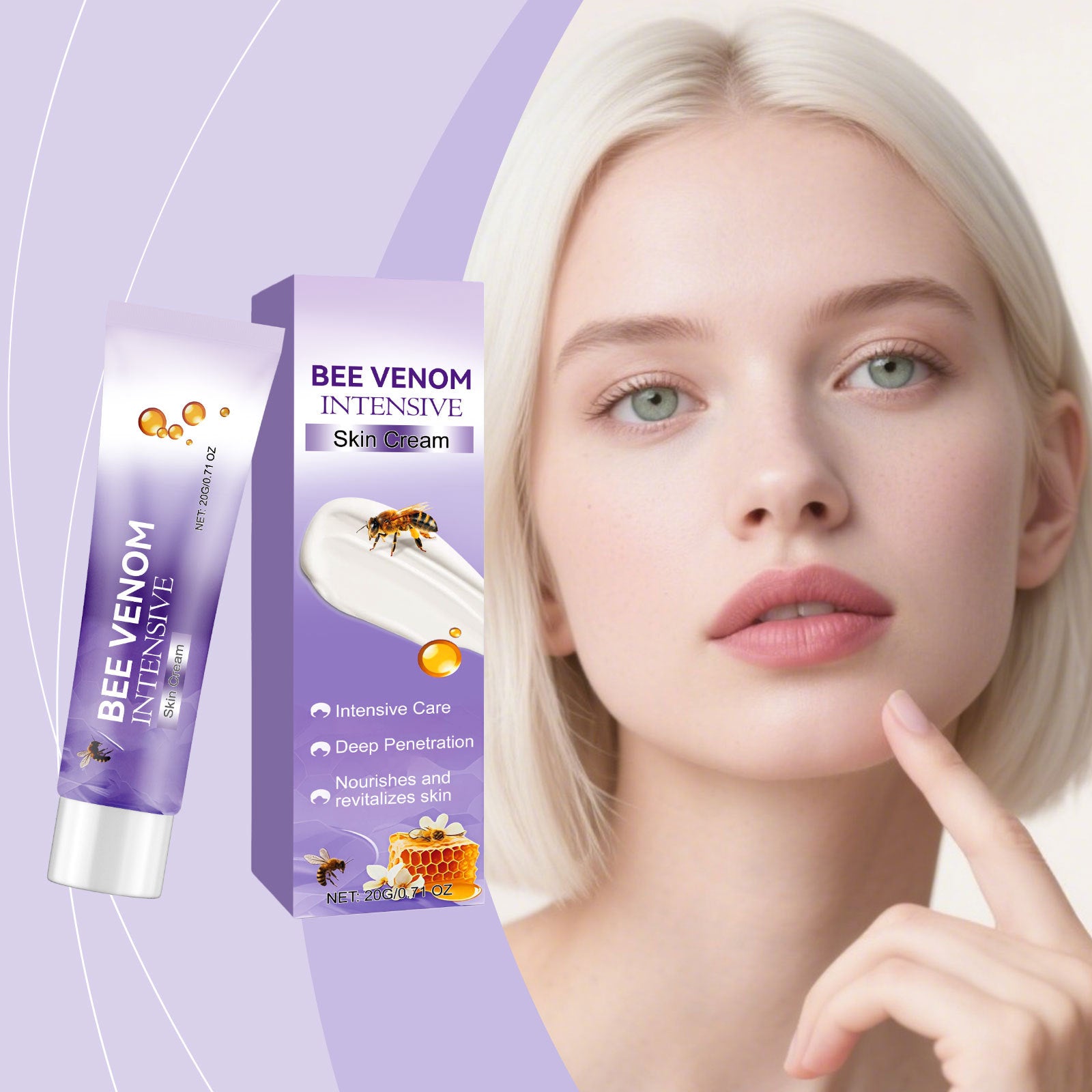 Crème réparation intensive visage hydratante anti-âge