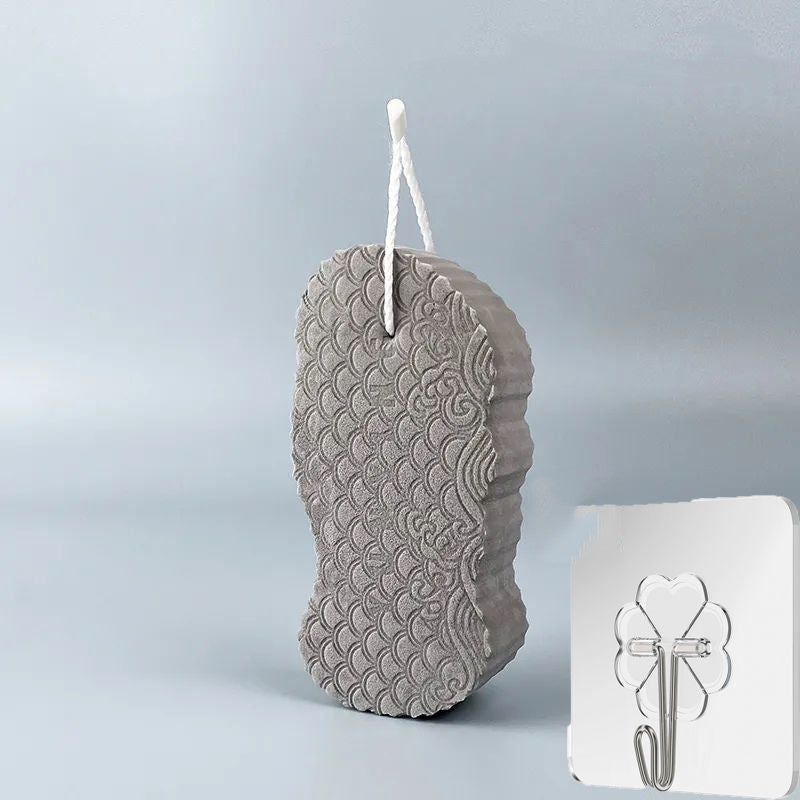 Éponges nettoyage corps multicolores usage quotidien